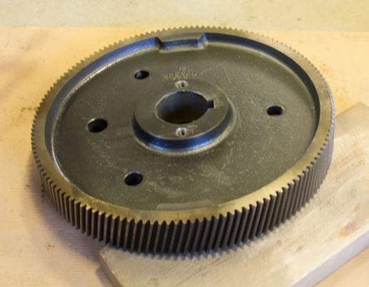 275 HP @ 1300 RPM, National #J-200, Parallel Shaft Gear Reducer Gearbox, 400 RPM output, 3.25:1 Ratio - Image 7
