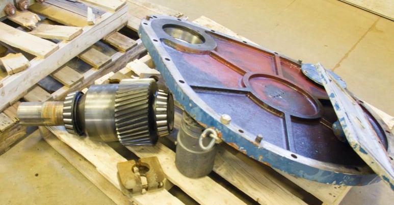 275 HP @ 1300 RPM, National #J-200, Parallel Shaft Gear Reducer Gearbox, 400 RPM output, 3.25:1 Ratio - Image 9