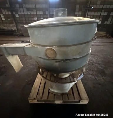 48" Sweco #MX48S888TLWC, Screener, Stainless Steel Construction, double deck, triple separator, 2.5 hp - Image 2