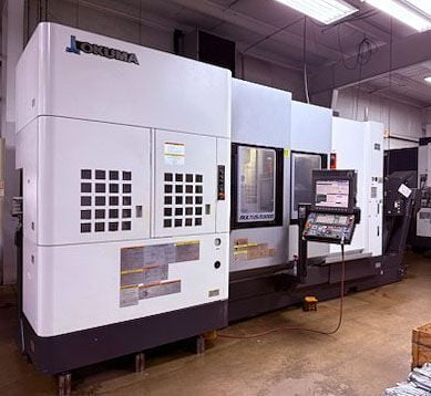 Okuma #Multus-U3000-2SW/1500, CNC lathe, 59" centers, 25.59" turn diameter, OSP-P300S-H Control, 2013 - Image 1