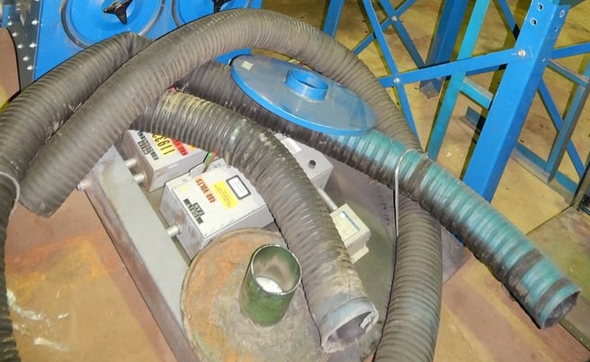 Media Reclaim System, sand reclaim pot, overhead cyclone, vibratory sifter - Image 9