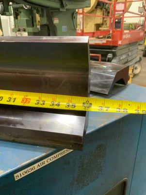 36" L, Wilson Tool precision press brake die, staged large gooseneck, 88&deg; bend - Image 5