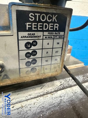 Powermatic #TS-80, wood shaper with stock feeder - Image 4