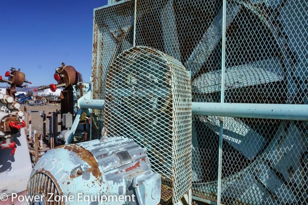 Caterpillar #D398, Radiator for Caterpillar D398 engine, 70" x 66" x 8" Cooling Area, 7.5 HP, 1170 RPM - Image 8