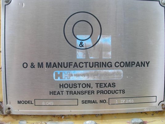 O & M #8-049, Radiator, flat fin, 1-2 stagger, 10 fins/in., 8 fan blades, 37" diameter - Image 5