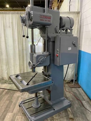 25" Cleereman #25C Box column single spindle drill press, 2-7/8" spindle diameter, #4MT, 5 HP - Image 4