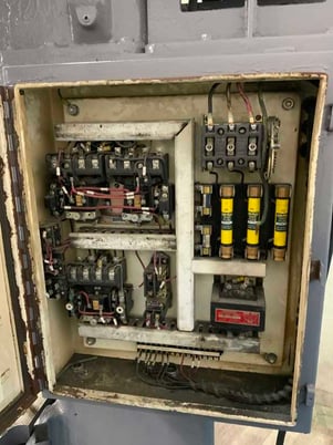 25" Cleereman #25C Box column single spindle drill press, 2-7/8" spindle diameter, #4MT, 5 HP - Image 5