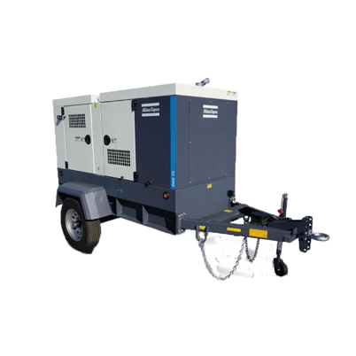60 KW Atlas Copco #QAS70JD T4F, diesel generator set, standby, 480 Volts multi, 2024 - Image 1