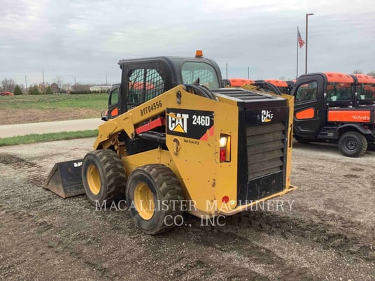 Cat 246D, Skid Steer Loader, 2425 hours, S/N: BYF04556, 2018 - Image 4