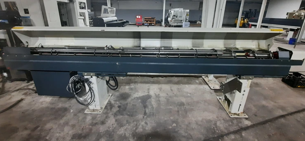 LNS #Sprint-552/565, barfeeder, CNC Control and Parts Library, 2.5" capacity, 12' bar length, 2011 - Image 2