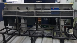 LNS #Sprint-552/565, barfeeder, CNC Control and Parts Library, 2.5" capacity, 12' bar length, 2011 - Image 4