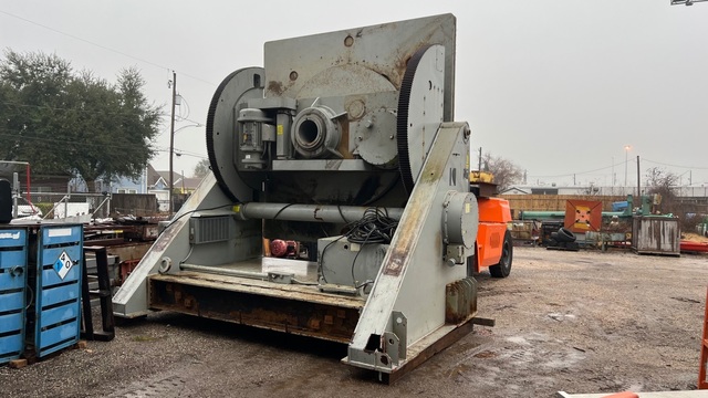 120000 lb. Koike Aronson #G1200VF, welding positioner w/10'square table, very nice, late model - Image 3
