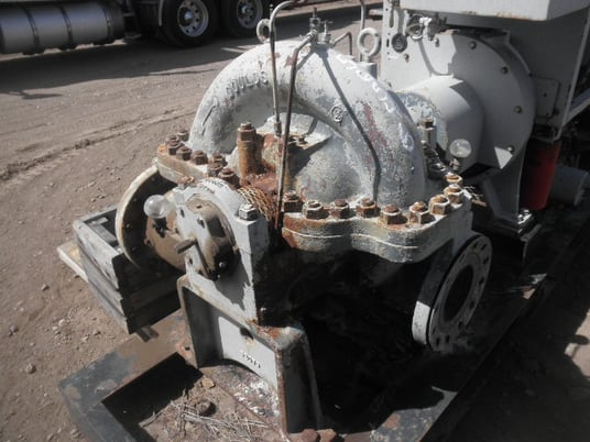 1100 GPM @ 280' TDH, Goulds #3316, Centrifugal Pump, Horz., BB1, 2-Stage, 13.5" imp., 8" suction, 6" - Image 1