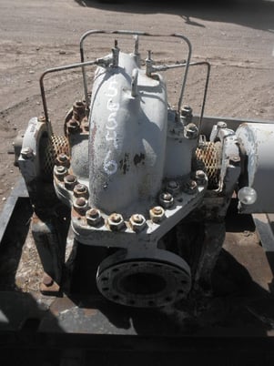 1100 GPM @ 280' TDH, Goulds #3316, Centrifugal Pump, Horz., BB1, 2-Stage, 13.5" imp., 8" suction, 6" - Image 2