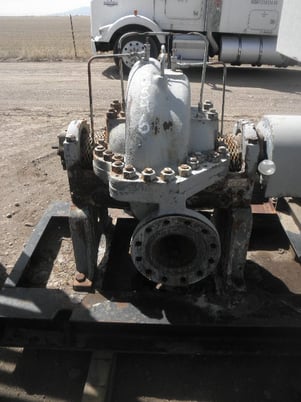 1100 GPM @ 280' TDH, Goulds #3316, Centrifugal Pump, Horz., BB1, 2-Stage, 13.5" imp., 8" suction, 6" - Image 3