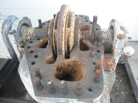 1100 GPM @ 280' TDH, Goulds #3316, Centrifugal Pump, Horz., BB1, 2-Stage, 13.5" imp., 8" suction, 6" - Image 7