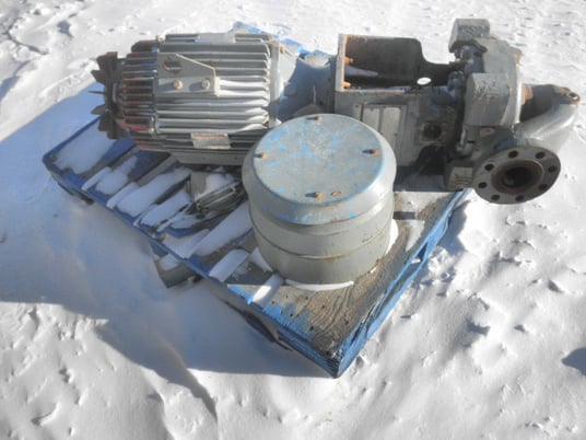 234 GPM @ 280' TDH, Goulds #3900, Centrifugal Pump, Vert., 1-Stage, 3" suction, 1.5" discharge, 30 HP, 3560 - Image 1