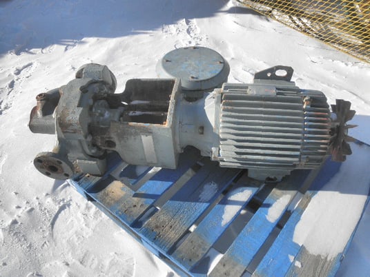 234 GPM @ 280' TDH, Goulds #3900, Centrifugal Pump, Vert., 1-Stage, 3" suction, 1.5" discharge, 30 HP, 3560 - Image 3