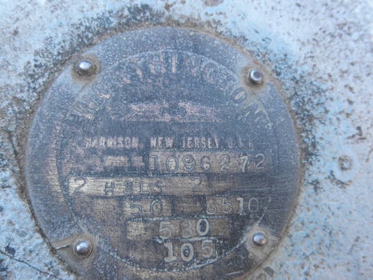 105 GPM @ 530' TDH, Worthington #2H3LS-2, Centrifugal Pump, Horz., 2-Stage, 3" suction, 3" discharge, 3510 RPM - Image 7