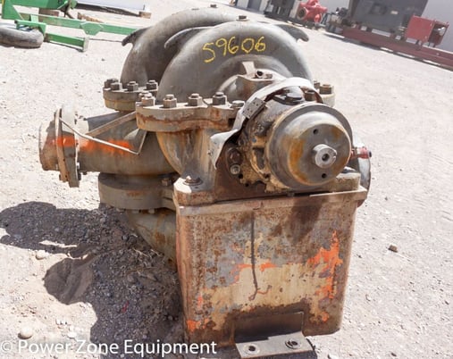 2200 GPM @ 640' TDH, Ingersoll-Rand #6GT2E, Centrifugal Pump, Horz., BB1, 2-Stage, 17" imp., 8" suction, 6" - Image 3