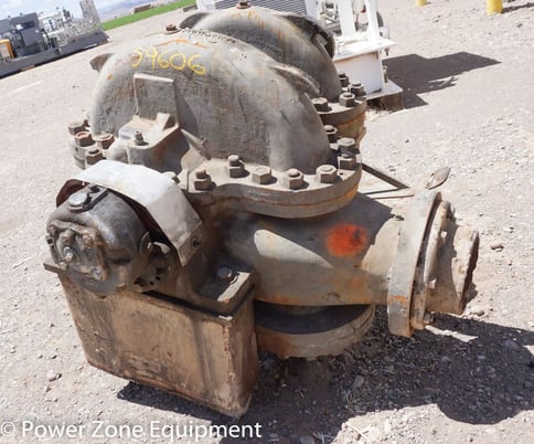2200 GPM @ 640' TDH, Ingersoll-Rand #6GT2E, Centrifugal Pump, Horz., BB1, 2-Stage, 17" imp., 8" suction, 6" - Image 4