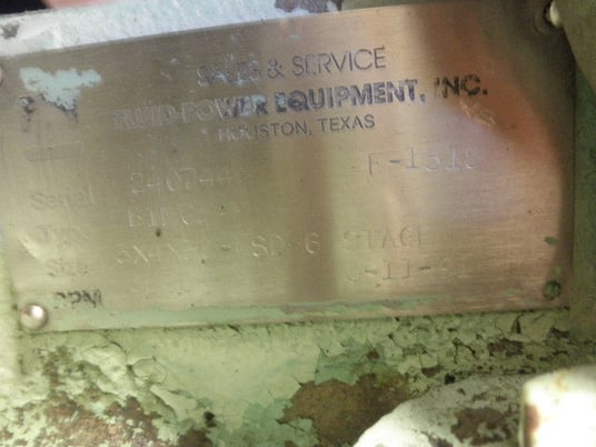 613 GPM @ 1620' TDH, Sulzer Bingham #3x4x9C-MSD, Centrifugal Pump, Horz., BB3, 6-Stage, 8.63" imp., 4" - Image 3