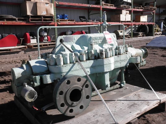 613 GPM @ 1620' TDH, Sulzer Bingham #3x4x9C-MSD, Centrifugal Pump, Horz., BB3, 6-Stage, 8.63" imp., 4" - Image 7