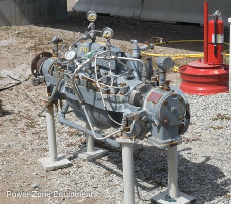 650 GPM @ 1850' TDH, Byron-Jackson #3x6x9-DVMX, Centrifugal Pump, Horz., BB3, 6-Stage, 9.31" imp., 6" - Image 4