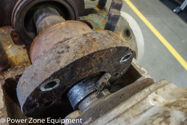 468 GPM @ 1957' TDH, Byron-Jackson #3x4x9D-DVMX, Centrifugal Pump, Horz., BB3, 7-Stage, 8.5" imp., 4" - Image 6