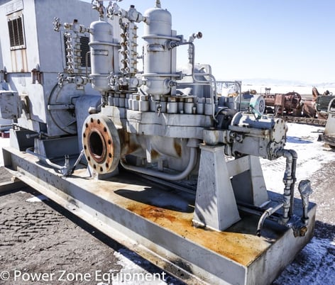 1260 GPM @ 2200' TDH, Sulzer Bingham #6x8x11B-MSD-D, Centrifugal Pump, Horz., BB3, 4-Stage, 8" suction, 6" - Image 2