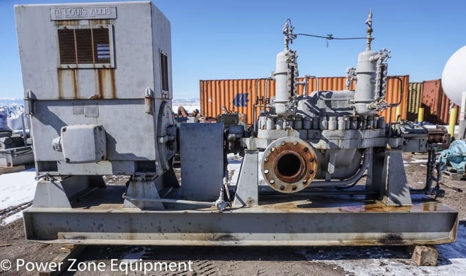 1260 GPM @ 2200' TDH, Sulzer Bingham #6x8x11B-MSD-D, Centrifugal Pump, Horz., BB3, 4-Stage, 8" suction, 6" - Image 3