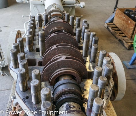 1260 GPM @ 2200' TDH, Sulzer Bingham #6x8x11B-MSD-D, Centrifugal Pump, Horz., BB3, 4-Stage, 8" suction, 6" - Image 8