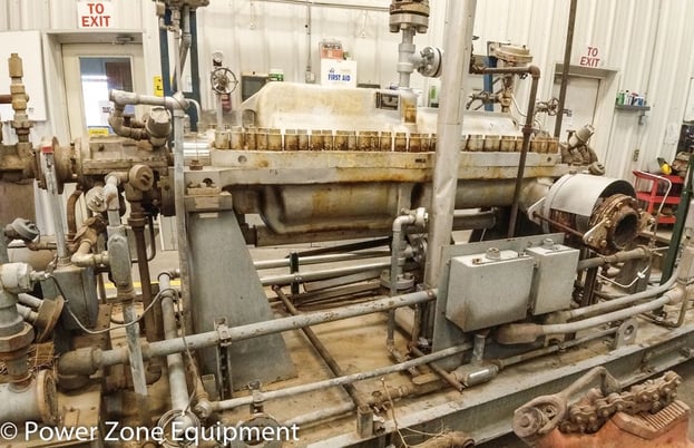 640 GPM @ 4108' TDH, Ingersoll-Rand #3x10DA-13, Centrifugal Pump, Horz., BB3, Multi-Stage, 6" suction, 3" - Image 1