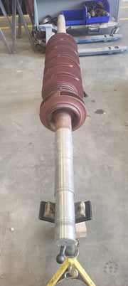 930 GPM @ 2459' TDH, Byron Jackson #4x6x9D-DVMX, Rotating Assembly, 7-Stage, 9.63" imp., 3550 RPM - Image 2