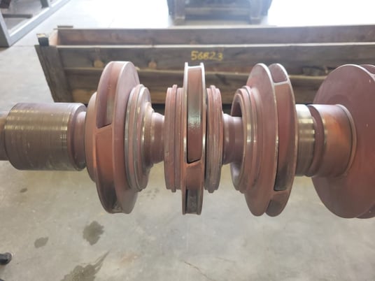 930 GPM @ 2459' TDH, Byron Jackson #4x6x9D-DVMX, Rotating Assembly, 7-Stage, 9.63" imp., 3550 RPM - Image 4