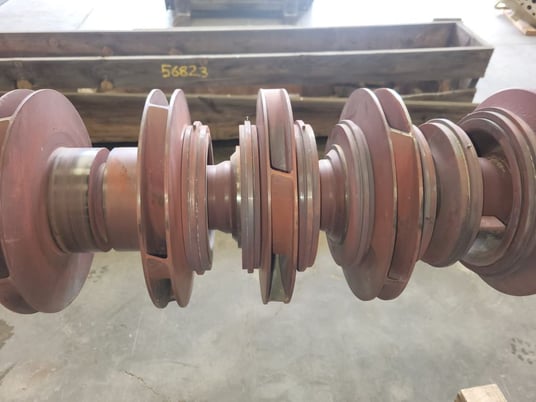 930 GPM @ 2459' TDH, Byron Jackson #4x6x9D-DVMX, Rotating Assembly, 7-Stage, 9.63" imp., 3550 RPM - Image 5