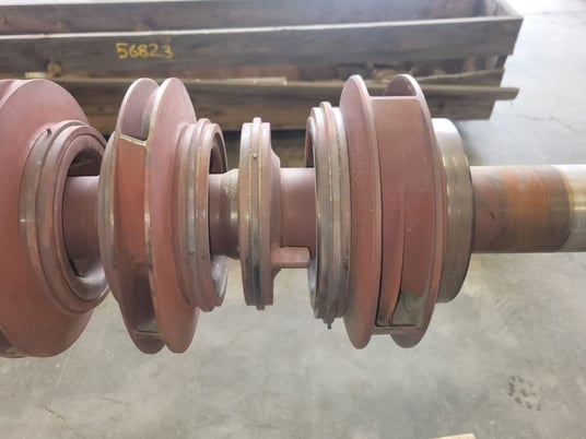 930 GPM @ 2459' TDH, Byron Jackson #4x6x9D-DVMX, Rotating Assembly, 7-Stage, 9.63" imp., 3550 RPM - Image 6