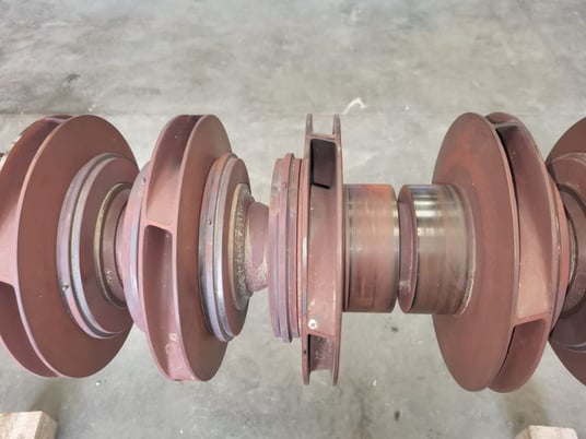 930 GPM @ 2459' TDH, Byron Jackson #4x6x9D-DVMX, Rotating Assembly, 7-Stage, 9.63" imp., 3550 RPM - Image 9