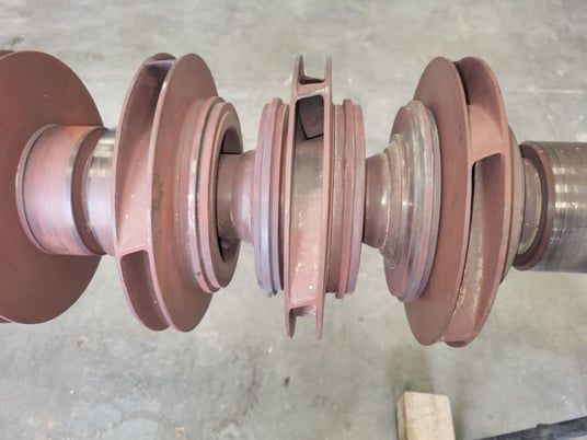 930 GPM @ 2459' TDH, Byron Jackson #4x6x9D-DVMX, Rotating Assembly, 7-Stage, 9.63" imp., 3550 RPM - Image 10