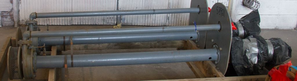 Vertiflo #820, Vertical Sump Pump, 5 GPM @ 34' TDH, 7.5" diameter, 1750 RPM - Image 3