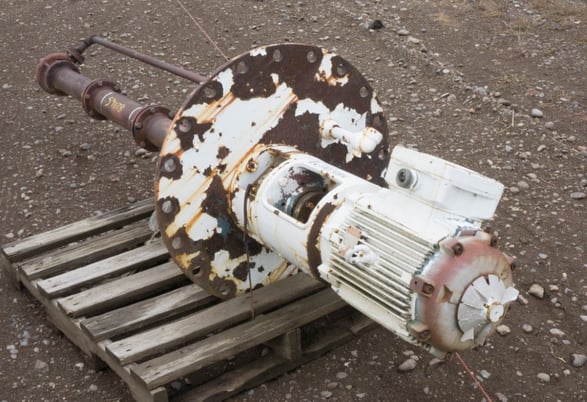 Eagle #S-300, Sump Pump, 1-Stage, 100 GPM @ 110' TDH, 20 HP, 3520 RPM, 460 V - Image 2