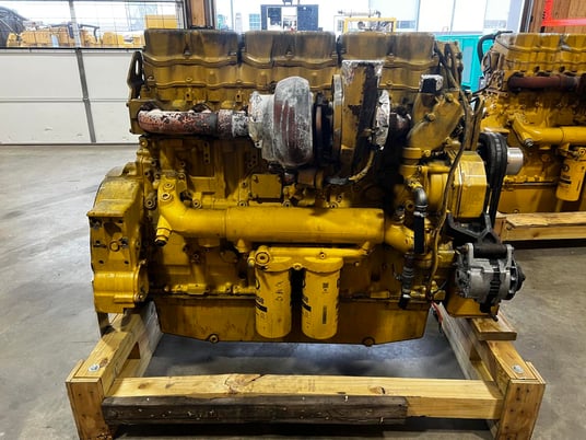 630 HP Caterpillar #C18, industrial engine, EPA Tier 3, sound attenuated enclosure 1, 2011 - Image 5