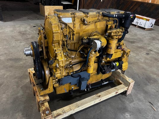 630 HP Caterpillar #C18, industrial engine, EPA Tier 3, sound attenuated enclosure 1, 2011 - Image 8