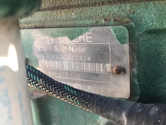 165 HP John Deere #6068TF150, industrial diesel engine, 1999 - Image 8