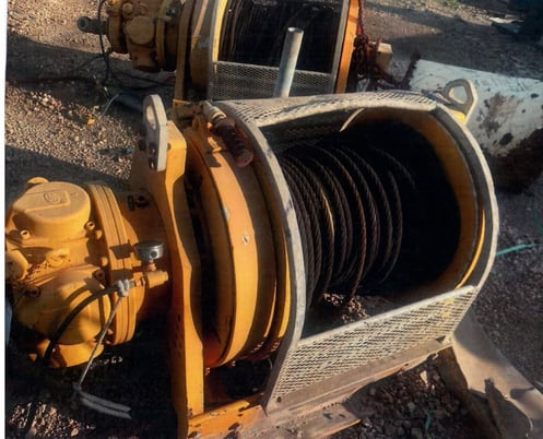 Ingersoll-Rand #FA5I-24MK, Air Winch, 11,000 lbs capacity, 16 m/min, Ready to Go, 2013 - Image 2