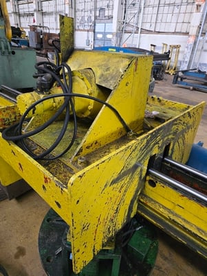 10000 lb. x 70 outside dimension Braner, downlayer, 54" floor to top of rolls, twin hydraulic cylinders (6" - Image 2