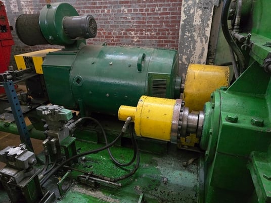 30000 lb. Ardcor, recoiler, 60" W capacity, left to right, 100 HP DC, 500V, 650/1950 RPM, hydraulic gripper - Image 8