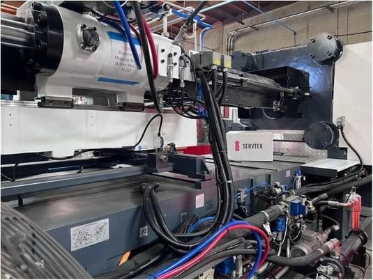 610 Ton, 105 oz., Milacron #Q-610, horizontal injection molding machine, 100mm screw, new in stock, 2023 - Image 8