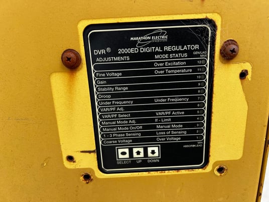 300 KW, 1800 RPM, Caterpillar #432PSL6402, Generator End, sound attenuated enclosure 1, 3 phase, 4-wire, 480 - Image 4