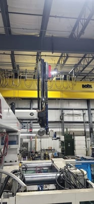 730 Ton, 25.4/12.6 oz., Krauss Maffei #KM650/2000/750CX/Z, 2 shot horizontal injection molding machine, 2013 - Image 6